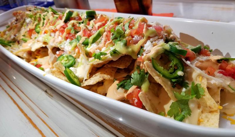 If you need to feed the 5th Regiment, Maria's Nachos at Dewey's Sirveza are the perfect solution to that problem. Order them to share! BOB YESBEK PHOTO